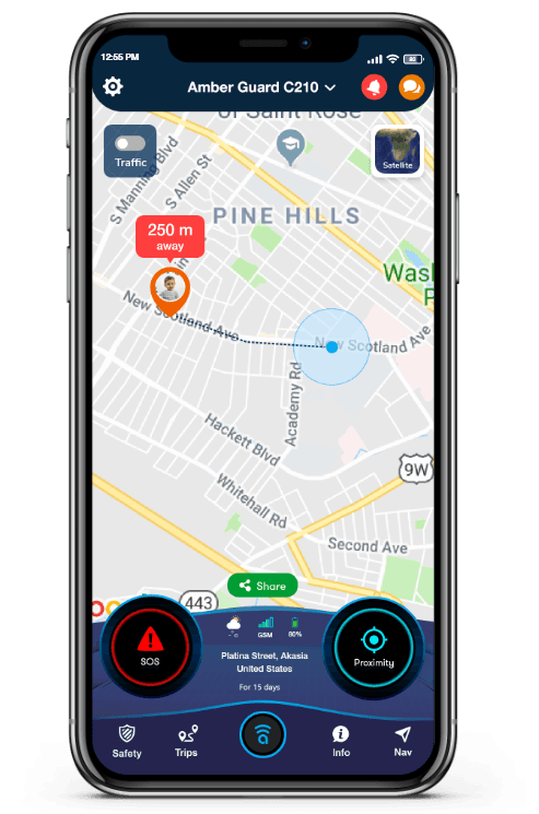 personal track dashboard